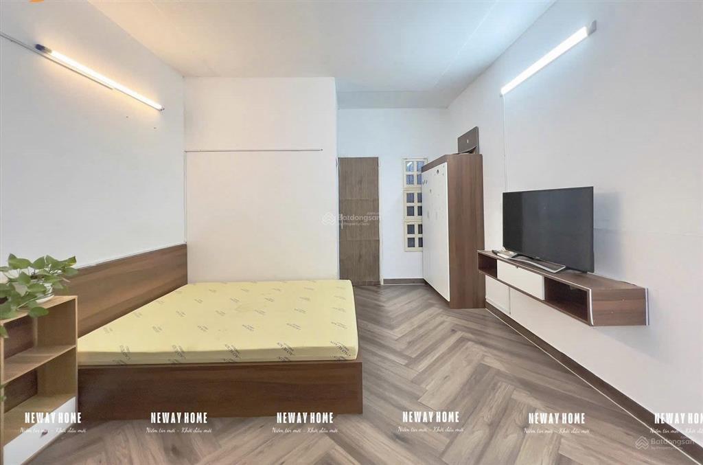 Căn hộ 1 phòng ngủ ban công gần bến nhà rồng, phố nguyễn huệ, thuận tiện di chuyển quận 1, quận 8