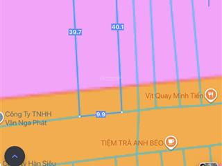 Bán đất mặt tiền có kho, điện 3 pha sẵn, diện tích 10 x 40 = 400m2, hiện trạng có kho sẵn