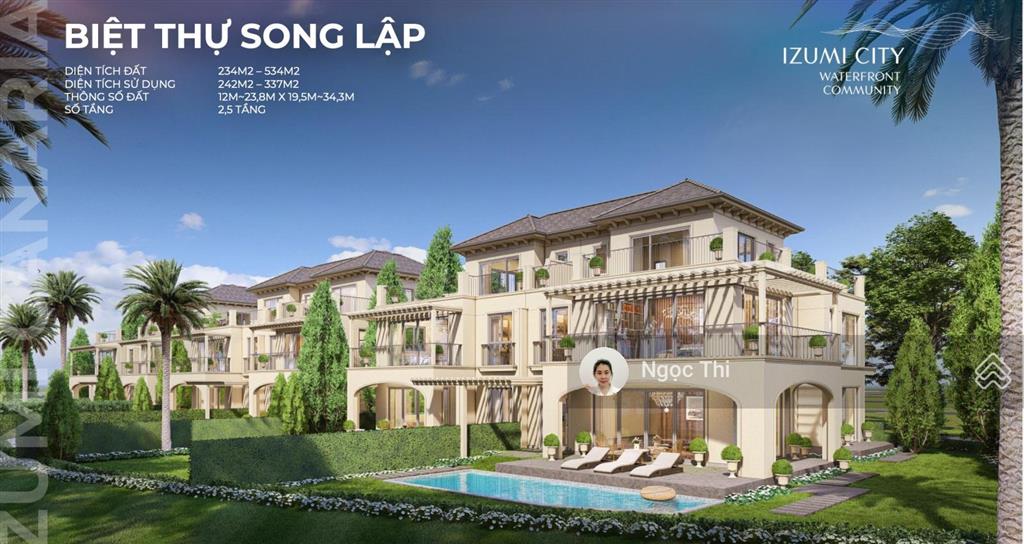 Biệt thự view kênh giá cực tốt, tt 30% đến nhận nhà, bank hỗ trợ lãi suất 0%, chiết khấu cao 9,5%