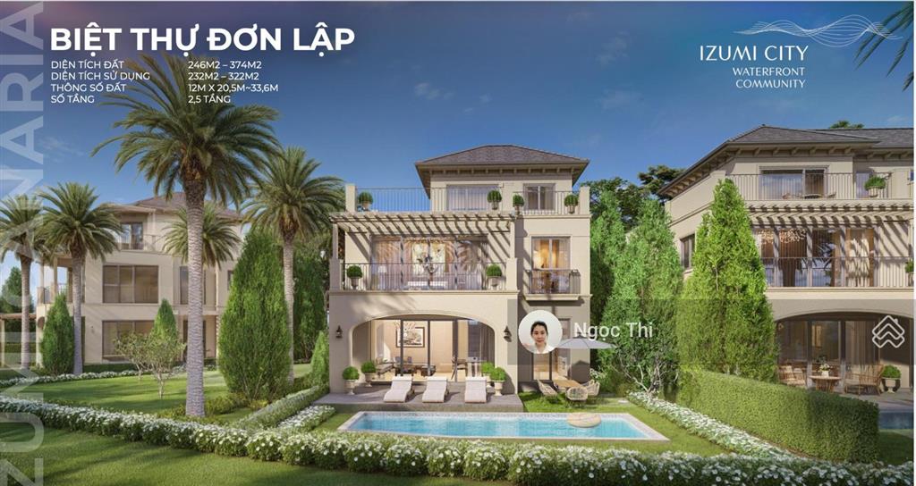 Biệt thự view kênh giá cực tốt, tt 30% đến nhận nhà, bank hỗ trợ lãi suất 0%, chiết khấu cao 9,5%