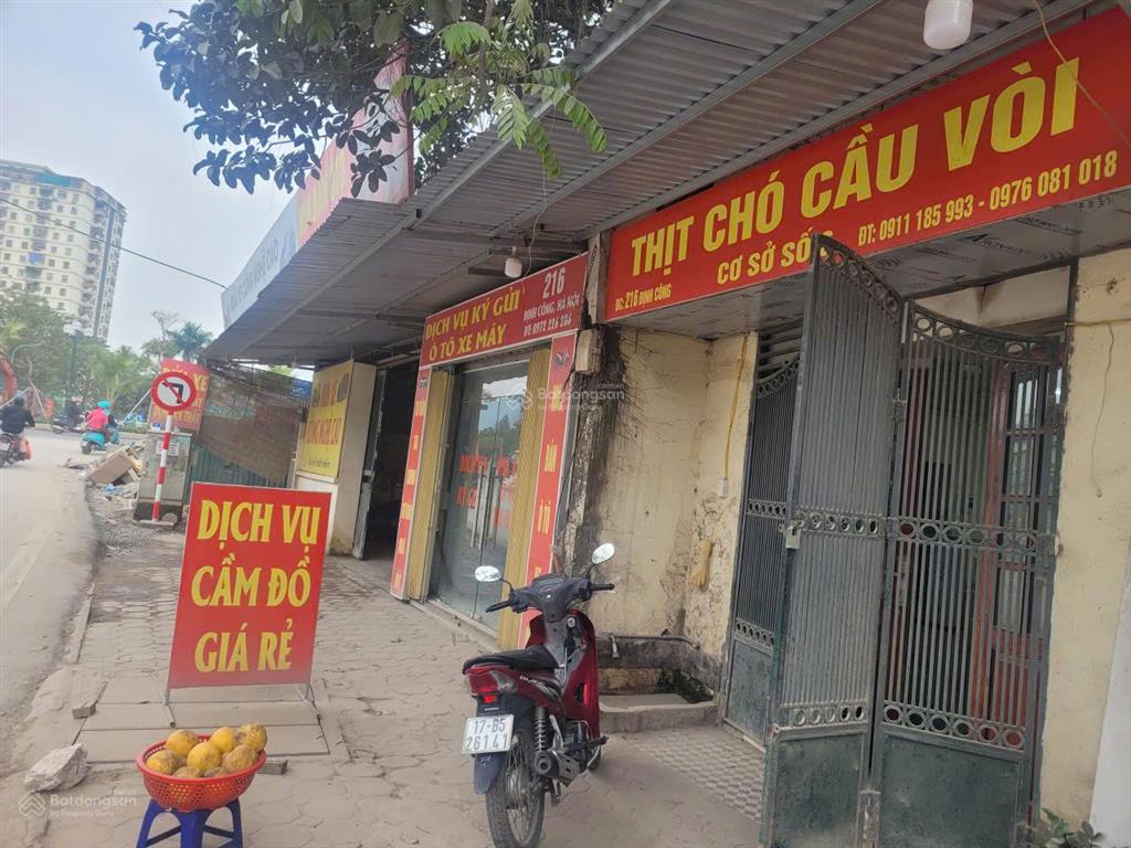 Cho thuê cửa hàng số 216 cầu định công
