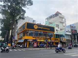 Góc 2 mặt tiền nguyễn thị minh khai, quận 1  dt 15x15m  2 tầng  hđt 350 triệu  giá 85 tỷ
