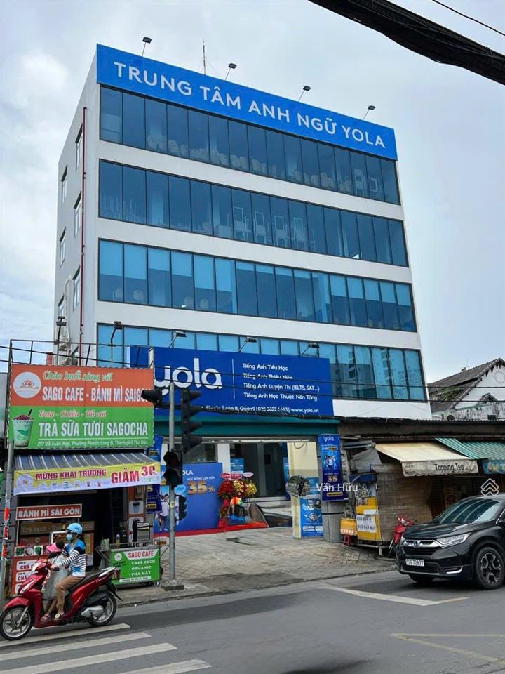 Building mặt tiền đỗ xuân hợp, quận 9  dt 20x16m  hầm 6 tầng  hđt 330 triệu  giá 62 tỷ