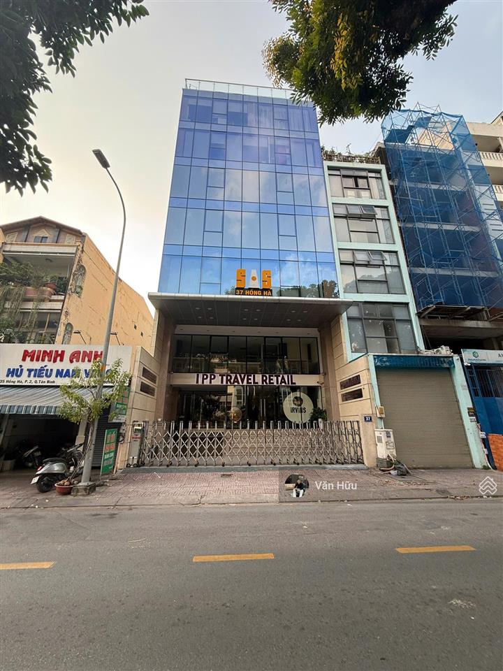 Tòa nhà khán hiếm mặt tiền phổ quang, q.tân bình  11x25m  hầm 7 tầng  hđt 300 triệu  giá 60 tỷ