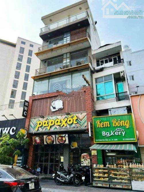 Bán gấp nhà mặt tiền nguyễn trãi, p. bến thành, quận 1. diện tích 7 x 9m. kết cấu 5 tầng