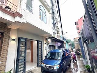 Nhà mới 3 tầng tân phú, 4x9m, hẻm 5m thông, ngay aeon, chỉ 5.85 tỷ