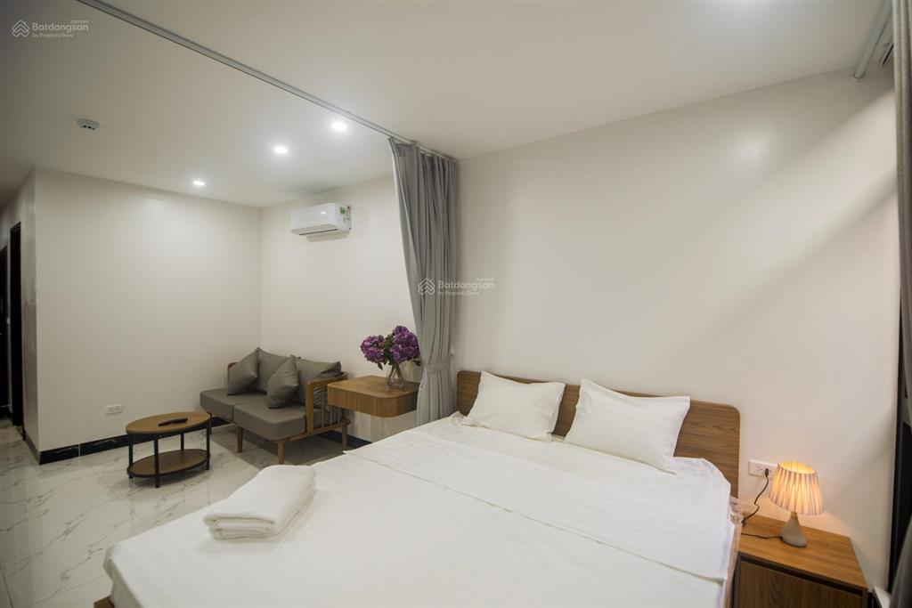 Cho thuê căn hộ 45m giá 9,6tr. phố hồ đắc di. đầy đủ nội thất cao cấp, có thang máy, hầm để xe.