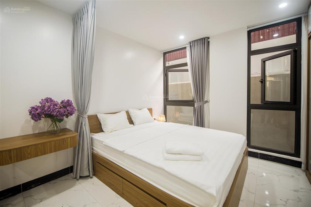 Cho thuê căn hộ 45m giá 9,6tr. phố hồ đắc di. đầy đủ nội thất cao cấp, có thang máy, hầm để xe.