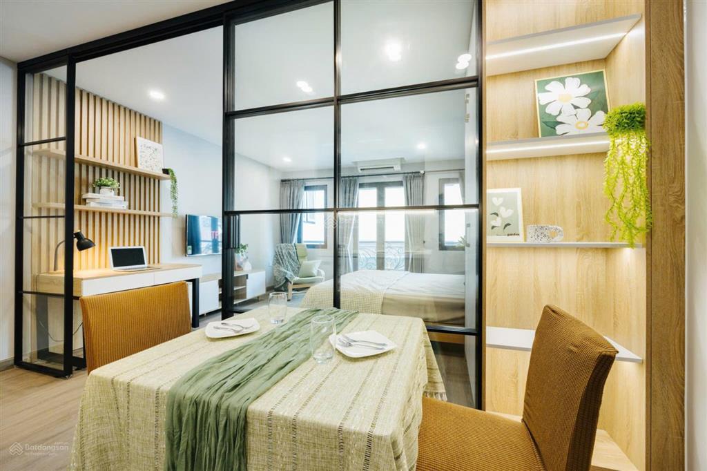 Cho thuê căn hộ 1pn giá 10tr. phố đào tấn, có ban công, thang máy, tầng hầm để xe, full nội thất