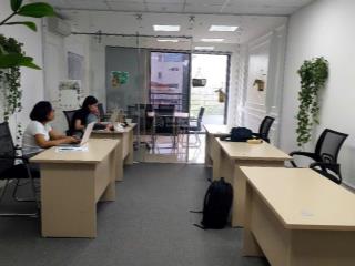 Cho thuê văn phòng 60m giá 13tr. phố trần xuân soạn. có chỗ để ô tô, xe máy. làm spa, gym, lớp học