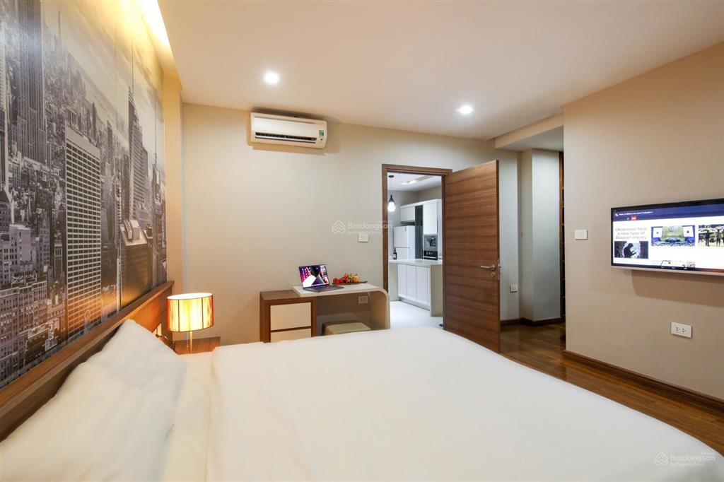 Cho thuê căn hộ 2pn giá 20tr trần hưng đạo, 2 có ban công, thang máy, tầng hầm để xe, full nội thất
