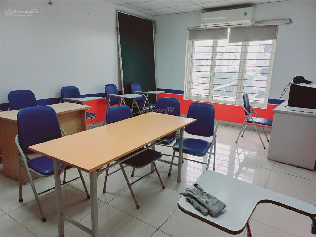 Cho thuê vp 50m 8tr. phố hoàng văn thái, có thang máy, hầm để xe, bảo vệ 24/7, miễn phí ngoài giờ