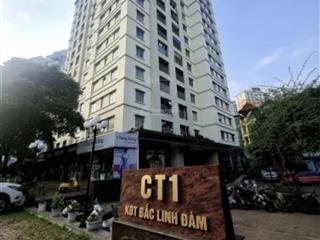 Bán căn góc ct1 bắc linh đàm view thoáng, full nội thất diện tích thông thủy 83.5m   0817 780 ***