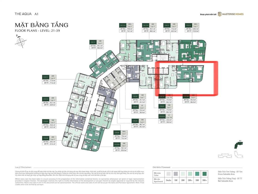 Cực vip, cực hiếm căn đập thông dt 153m2 tòa a1 lumiere evergreen  vinhomesmart city