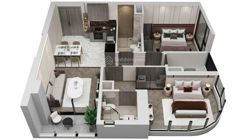 Cực vip, cực hiếm căn đập thông dt 153m2 tòa a1 lumiere evergreen  vinhomesmart city