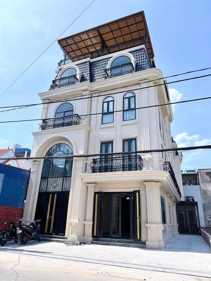 Bán nhanh nhà mặt đường 83m2 5t lô góc, full nội thất cực đẹp kinh doanh giá tốt đằng hải, hp