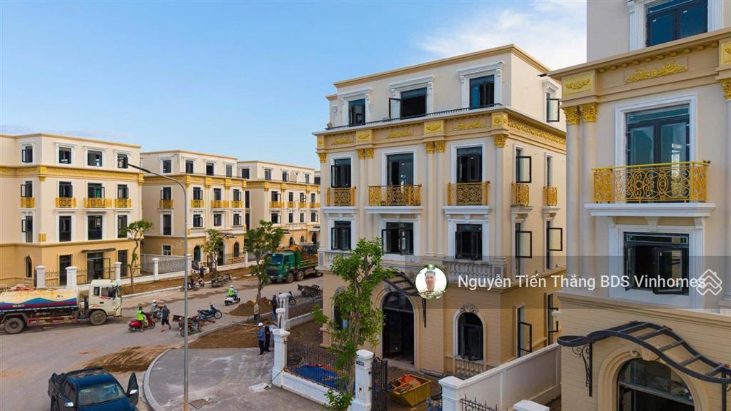 Bán biệt thự song lập phân khu hoàng gia diện tích đất 180m2, mt rộng 9m tại vinhomes royal island