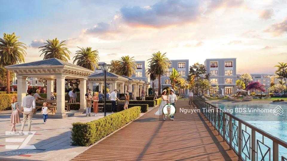 Bán biệt thự song lập phân khu hoàng gia diện tích đất 180m2, mt rộng 9m tại vinhomes royal island