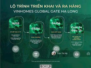 Vinhomes global gate hạ long siêu đô thị 4.110ha đón sóng hạ tầng tỷ đô