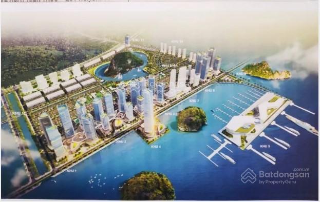 Lô tmdv góc 2 mặt tiền đẹp, đi bộ ba bước ra ô tô  cảng quốc tế ao tiên, dt 1014.86m2, đông nam