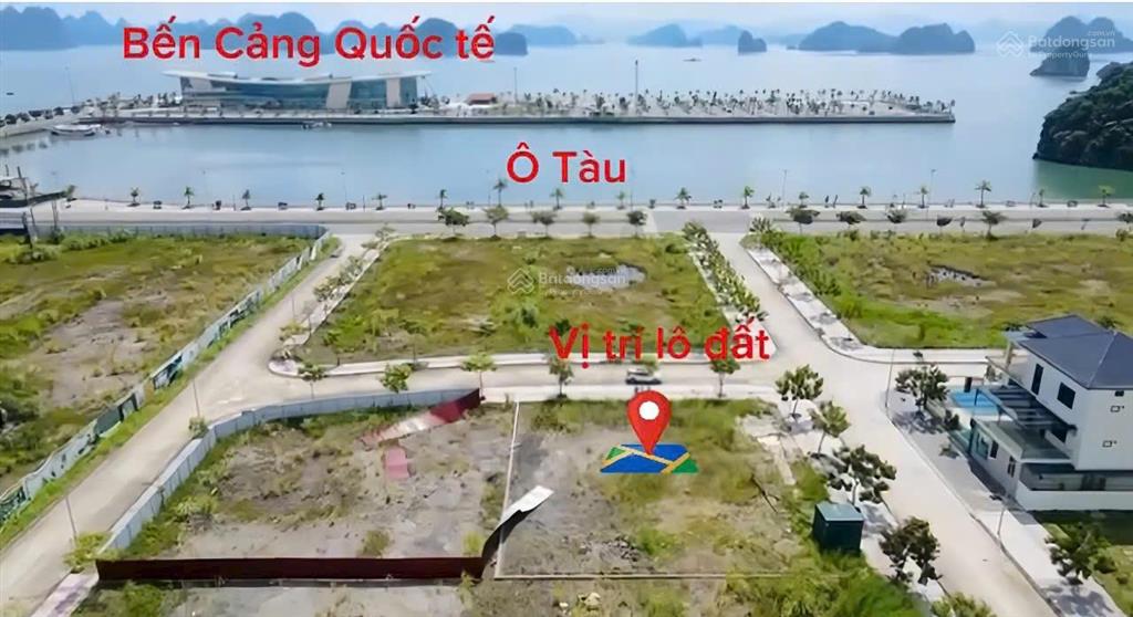 Lô tmdv góc 2 mặt tiền đẹp, đi bộ ba bước ra ô tô  cảng quốc tế ao tiên, dt 1014.86m2, đông nam