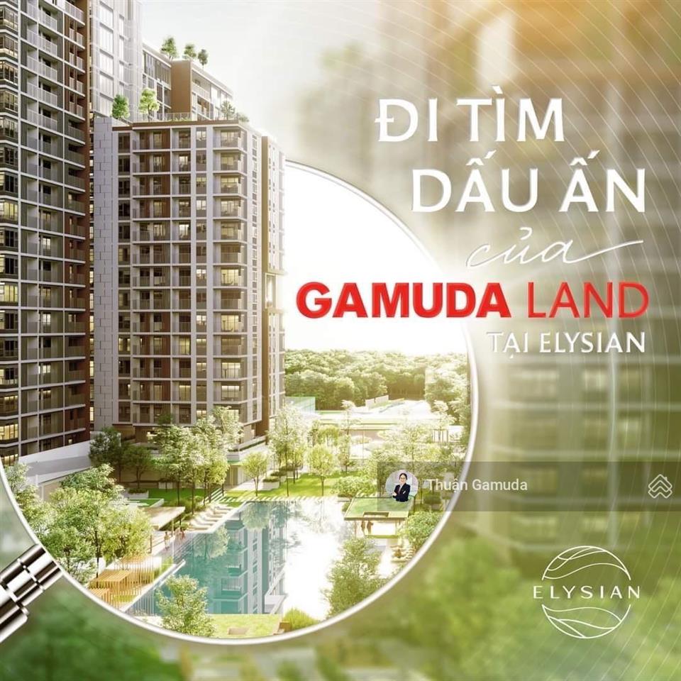 Thanh toán chỉ 5% bán căn 2pn2wc 82m2 giá gốc hđmb 5.42tỷ miễn 5năm pql elysian gamuda land