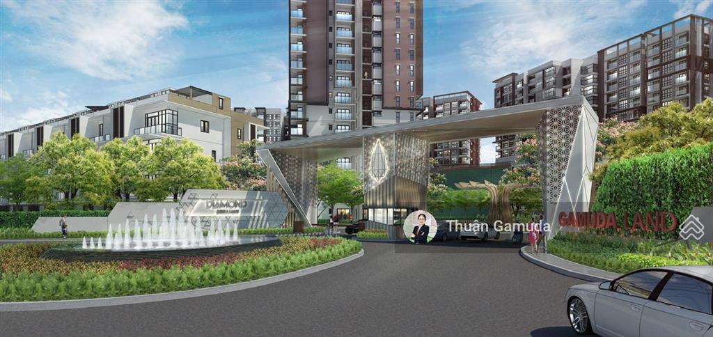 Dt 96m2  2pn2wc  nhà mới chưa ở (hiếm)  diamond brilliant, celadon city, vị trí đẹp view nội khu