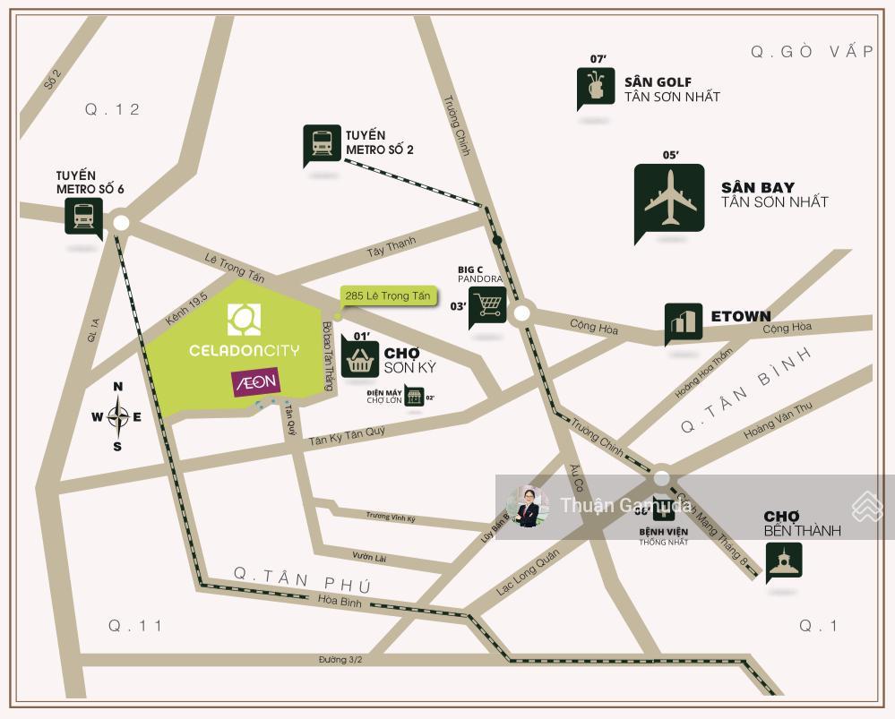 Chỉ 7.15 tỷ căn góc 2pn 2wc hướng đông nam, full nt  căn hộ diamond alnata plus celadon city