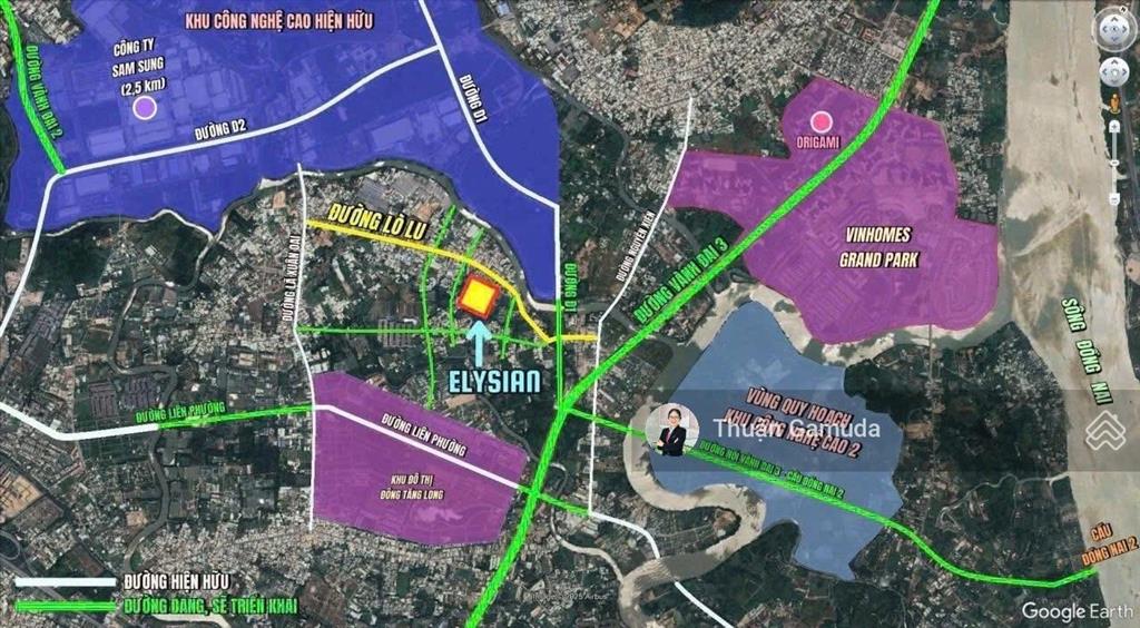 Elysian  mua giá gốc cđt không chênh căn 2pn2wc  82m2 giá 5,4 tỷ free 5năm pql, tầng đẹp view q.1