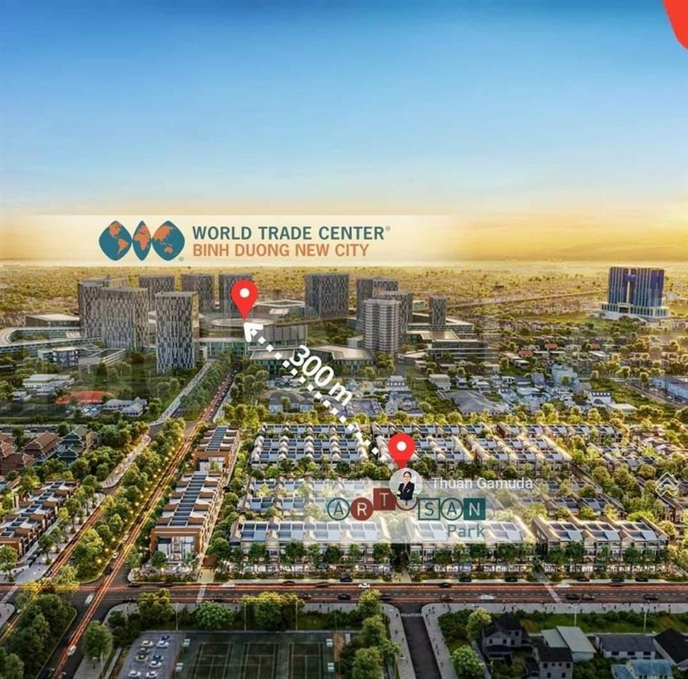 Căn góc shophouse 4 tầng artisan park mặt tiền đ.võ thị sáu 30m, trả chậm 5,5năm bốc thăm bmw 320i