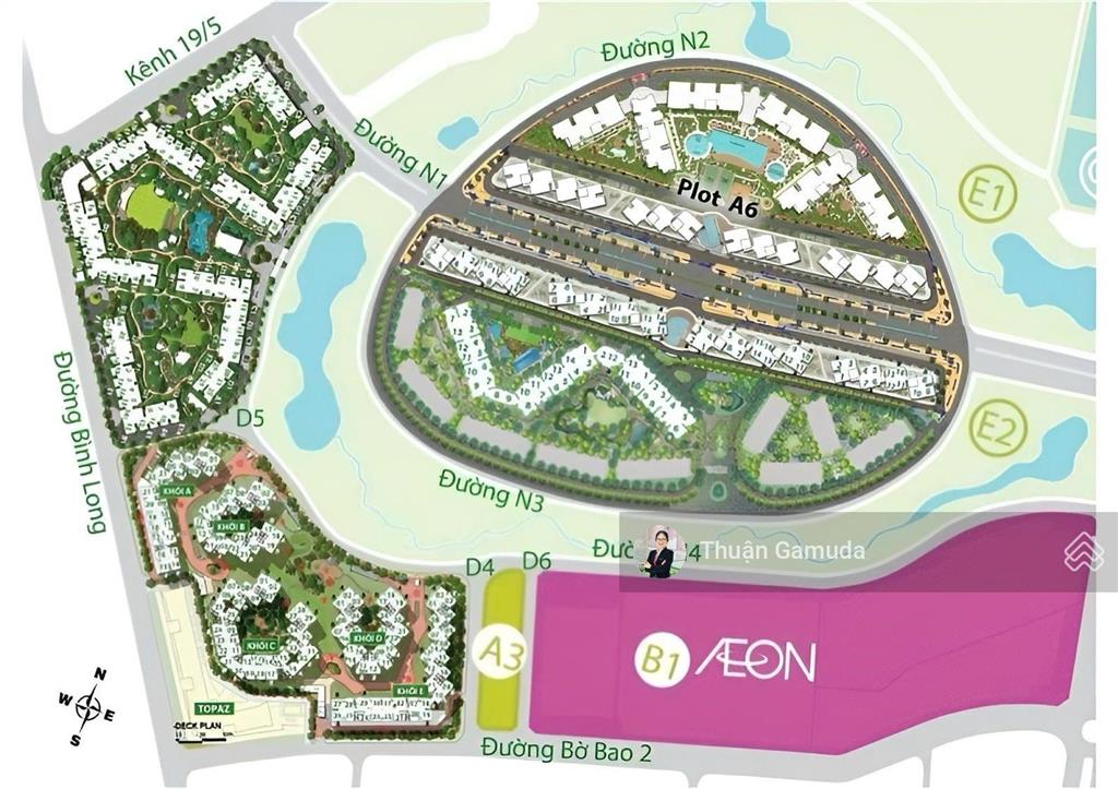 7,5 tỷ căn 2pn 2wc 96m2 nhà mới, view hồ sinh thái  diamond brilliant