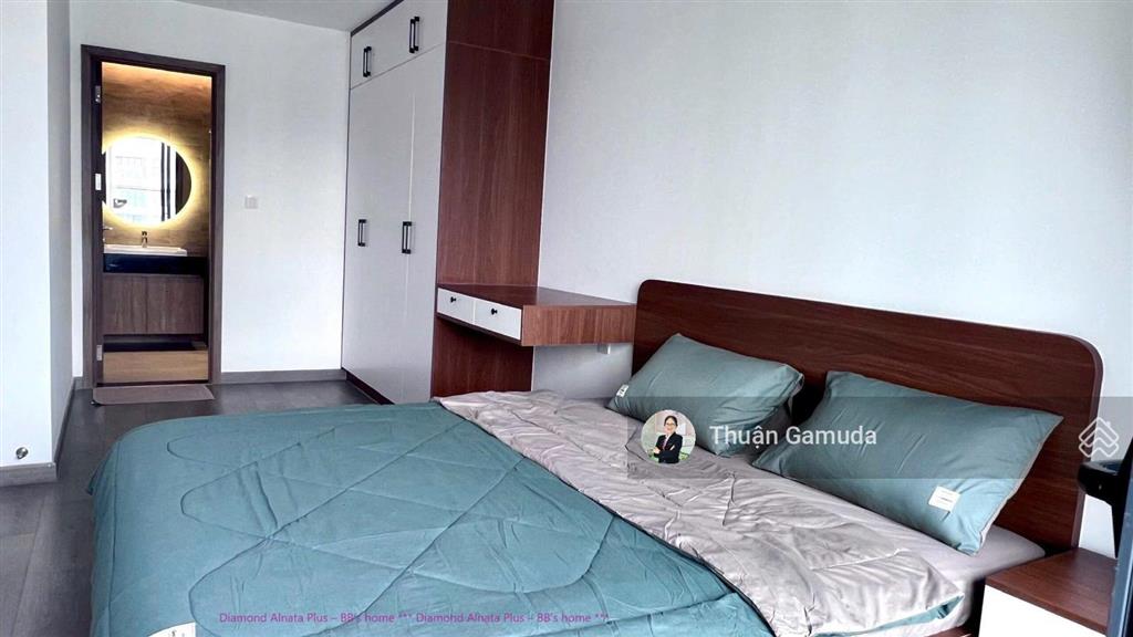 Cho thuê căn 2pn full nội thất, nhà mới giá 19tr/th  diamond celadon city