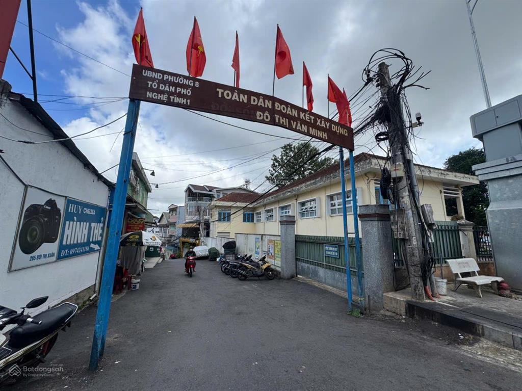 Bán dãy trọ bùi thị xuân  đà lạt, sẵn 41 phòng thu nhập 100 triệu/tháng, giá 12 tỷ