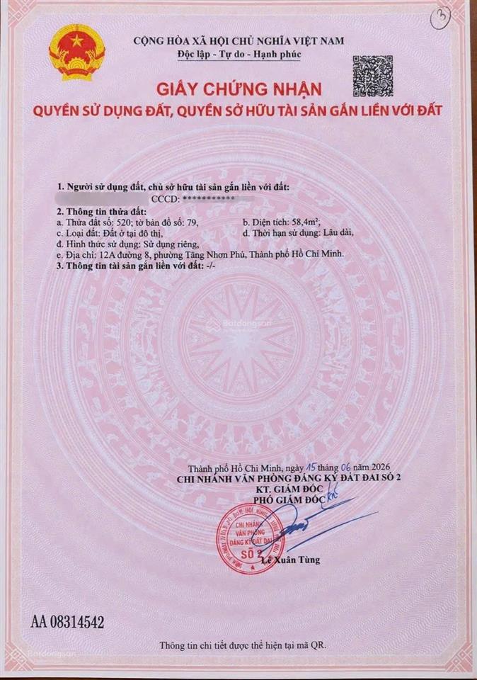 Bán đất tại số 8, tăng nhơn phú a, quận 9, tp. hcm, giá ưu đãi 7,5 tỷ, 80m2, mặt tiền đẹp