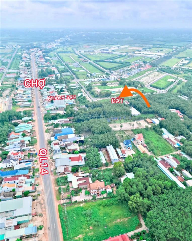 Bán đất mặt tiền đường t30 minh thành, chơn thành, bình phước