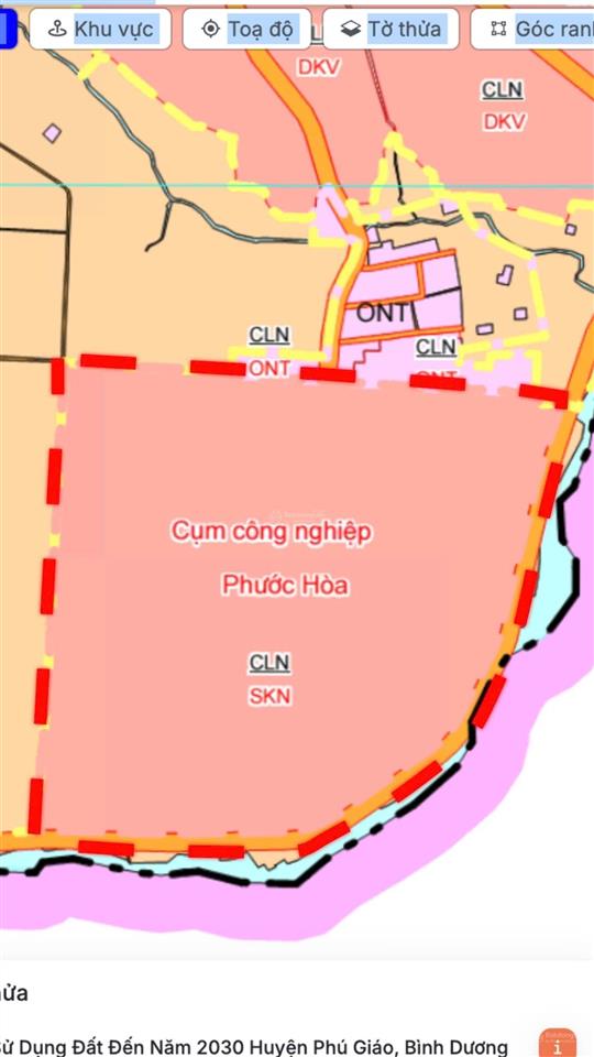 Bán đất vĩnh hòa phú giáo, bình dương