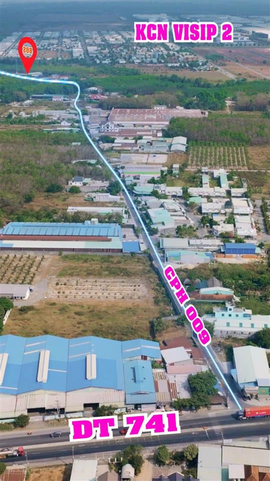 Bán đất mặt tiền dh 424 gần kcn vsip 2 vị trí đẹp tiềm năng tăng giá phù hợp đầu tư & xây trọ