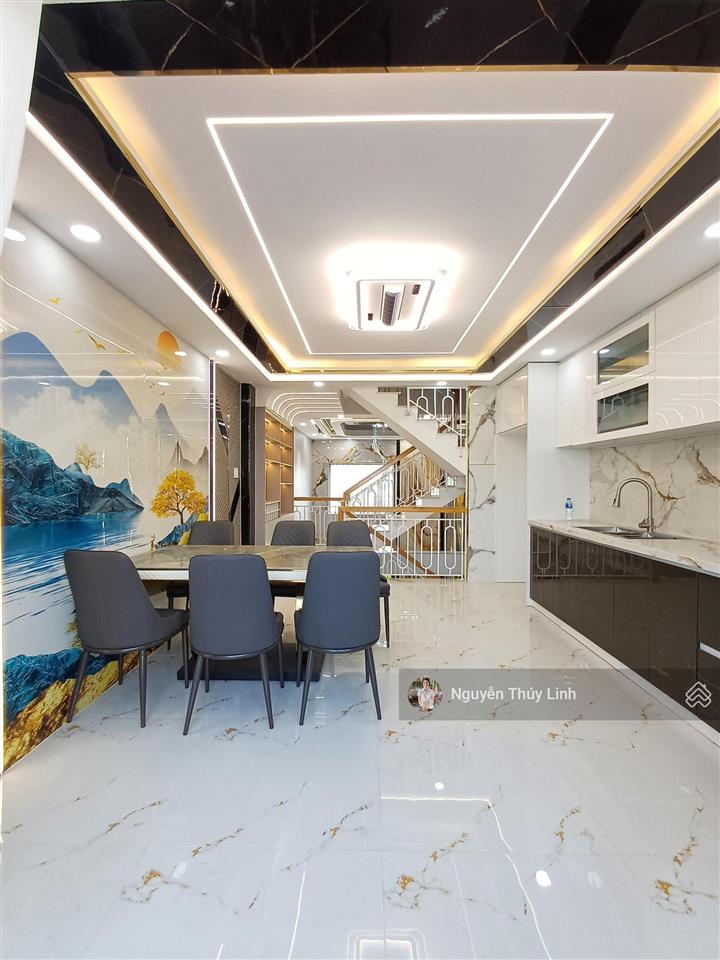 6.85 tỷ nhà mới xây full nội thất tx25 phường thạnh xuân quận 12 ( có sân sau rộng, sân thượng)