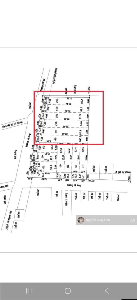 100m2 đất dự án đường tx25 thông tx31  phường thạnh xuân  quận 12