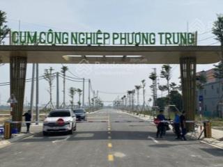 Bán đất nền dự án tại cụm công nghiệp phương trung, 23 triệu / m2, 120 m2