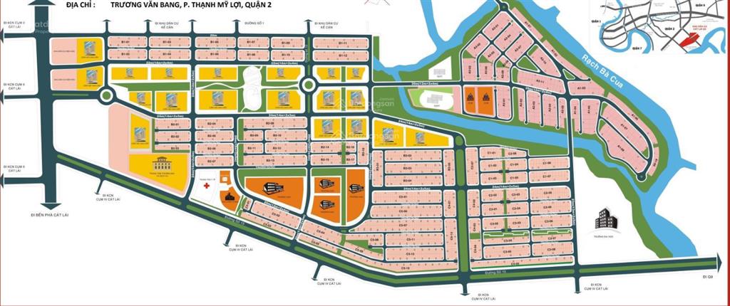 Cần bán đất khu thạnh mỹ lợi (cát lái) vị trí đẹp gần khu tttm sổ hồng giá đầu tư