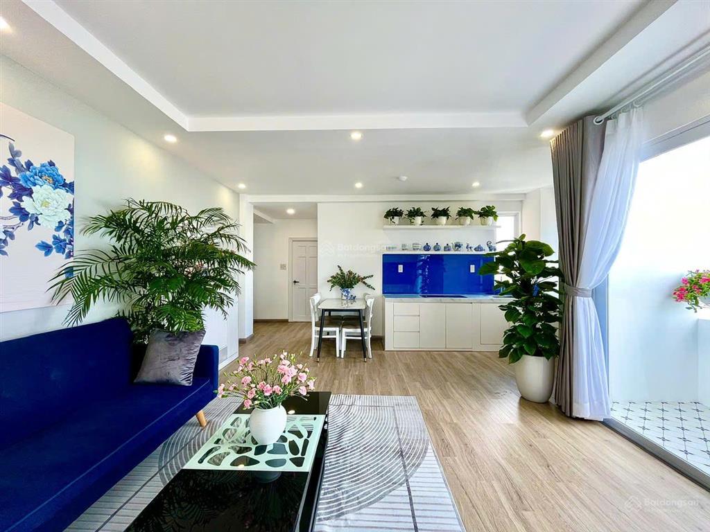 Bán gấp căn góc 2pn 60m²  cc 02 lê hồng phong, ban công đông nam, full nội thất, giá 2.87 tỷ
