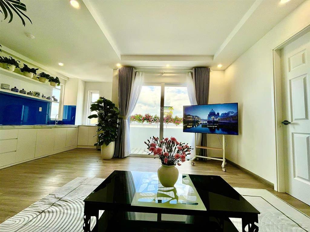 Bán gấp căn góc 2pn 60m²  cc 02 lê hồng phong, ban công đông nam, full nội thất, giá 2.87 tỷ