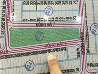 Bán lô đông hải 8 nhìn đối diện công viên dt 100m2 (5x20m) giá bán 5 tỷ150 ,  0914 433 ***