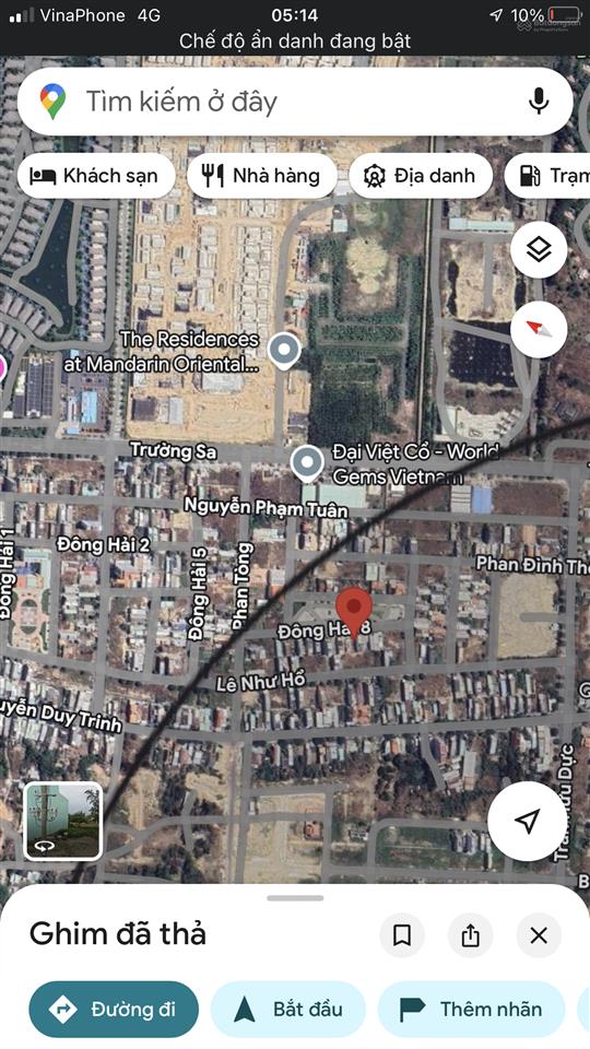 Bán lô đông hải 8 nhìn đối diện công viên dt 100m2 (5x20m) giá bán 5 tỷ150 ,  0914 433 ***