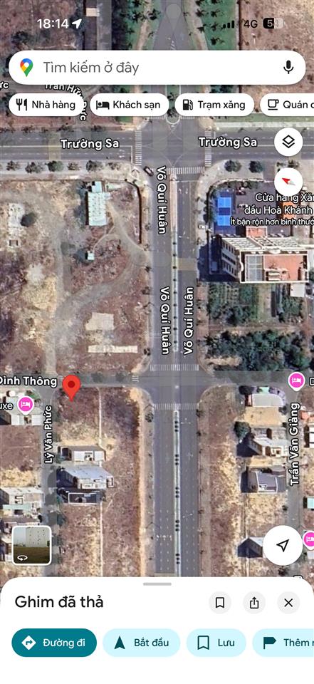 Bán cặp góc vip nhất tân trà dt 213m2 (11,2 x 19,5m) giá bán 16ty8  0914 433 ***