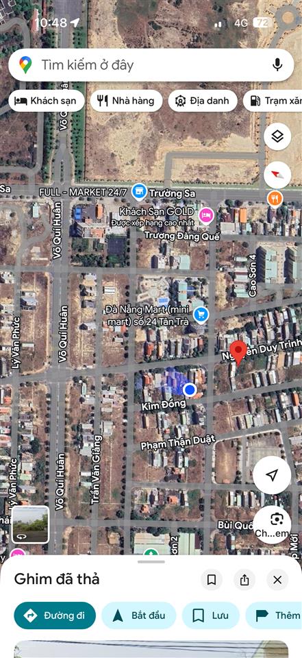 Bán lô nguyễn duy trinh sát đường 10 tân trà, dt 100m2, giá bán 7 tỷ 150 có thương lượng