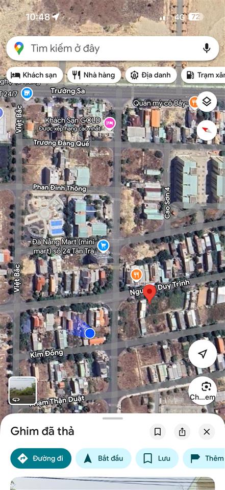 Bán lô nguyễn duy trinh sát đường 10 tân trà, dt 100m2, giá bán 7 tỷ 150 có thương lượng