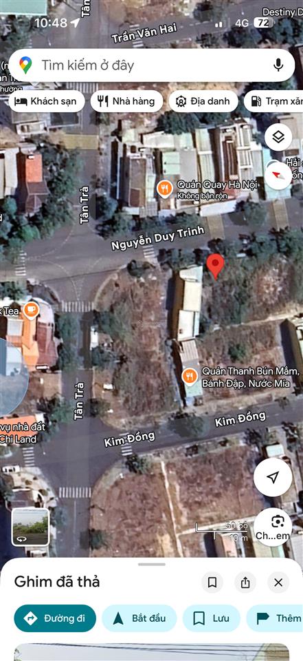 Bán lô nguyễn duy trinh sát đường 10 tân trà, dt 100m2, giá bán 7 tỷ 150 có thương lượng