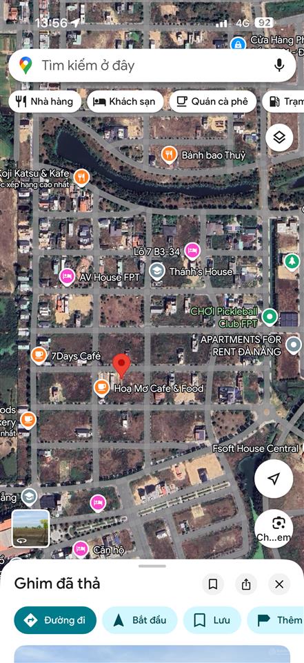 Bán lô fpt dt 144m2 (6 x 24m) giá bán đầu tư 7 tỷ có thương lượng.  0914 433 ***